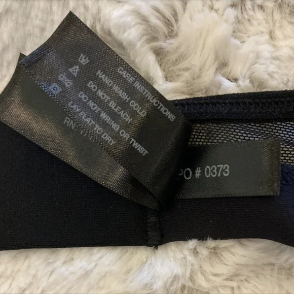 Black Triangle Bralette - Picture 5 of 7